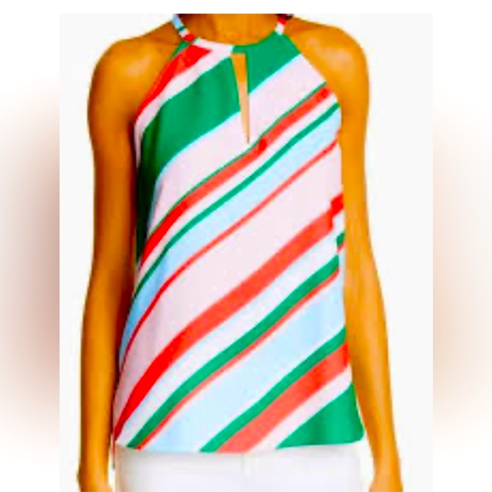 Ted Baker-Zerin Tutti Frutti Halter Neck Top NWOT Size 2